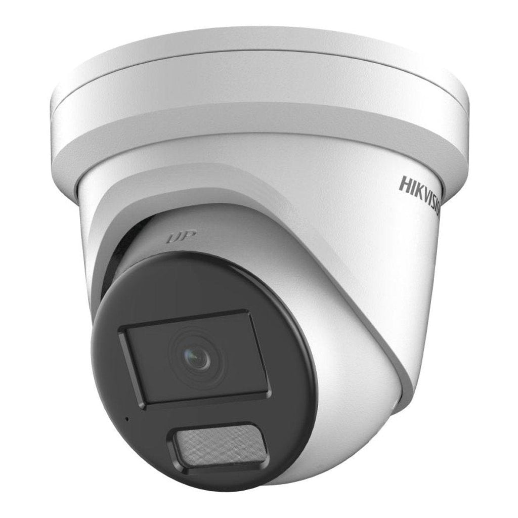 Hikvision 4MP AcuSense IP turret camera, 2.8mm (CC435-8) — Opposite side view