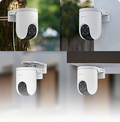 EZVIZ H8c Pro 2K pan-and-tilt Wi-Fi camera (CC599-18) — Wall and ceiling mounting views