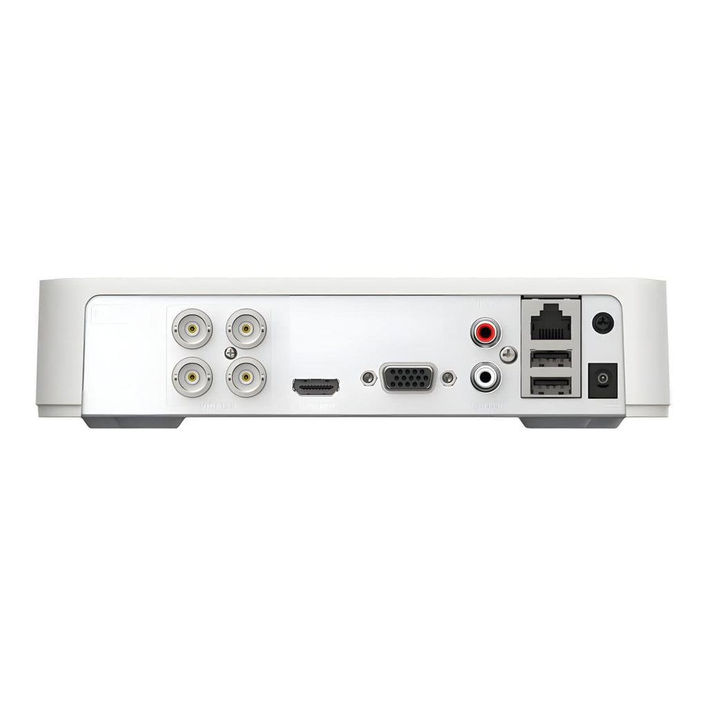Hikvision 4-channel 2MP Lite DVR (CD07-8) — Rear connector panel