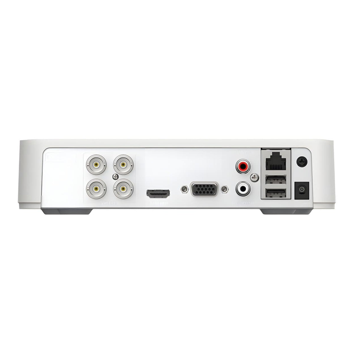 Hikvision 4-channel 2MP Lite DVR (CD07-8) — Rear connector panel