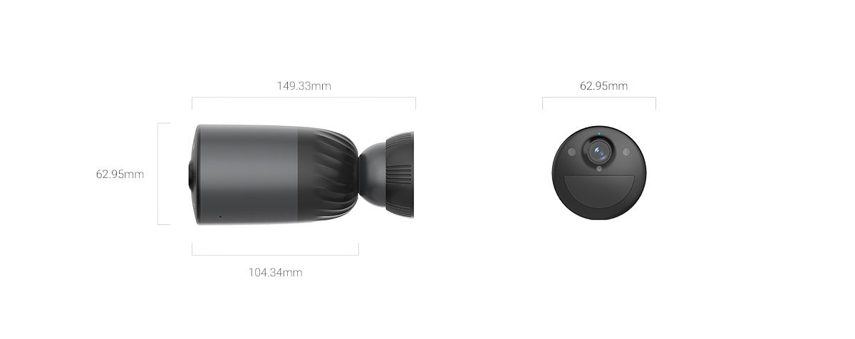 EZVIZ BC1c 4K battery camera official product image