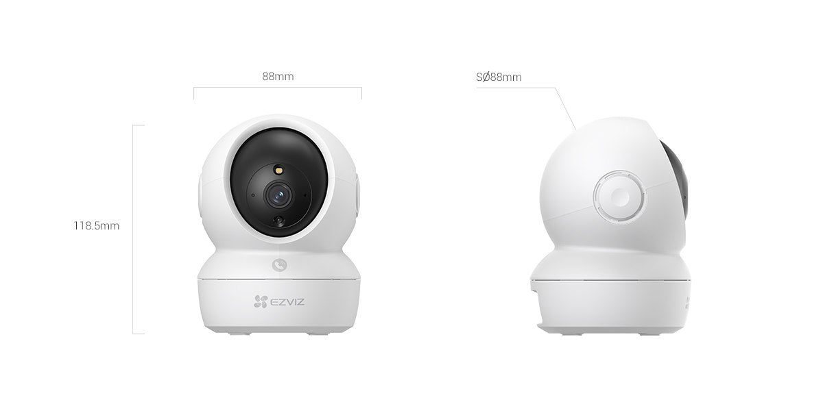 EZVIZ H6c Pro 2MP pan-and-tilt camera official product image