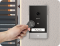 EZVIZ HP7 two-wire video intercom kit (LK599-1) — Outdoor door station and RFID tag