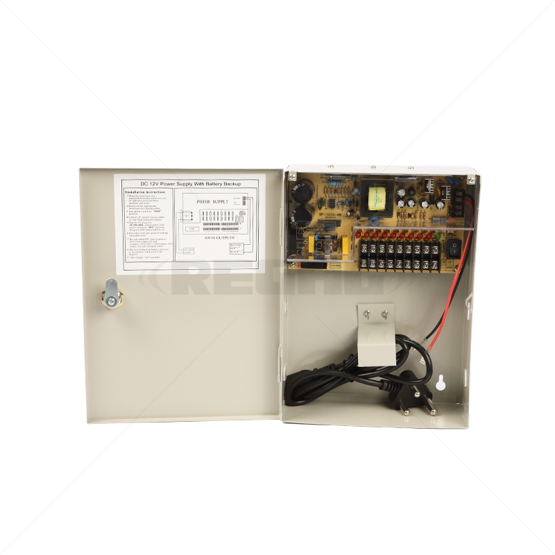 9-channel 12VDC 10A CCTV PSU (PS49-5)