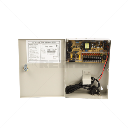 9-channel 12VDC 10A CCTV PSU (PS49-5)