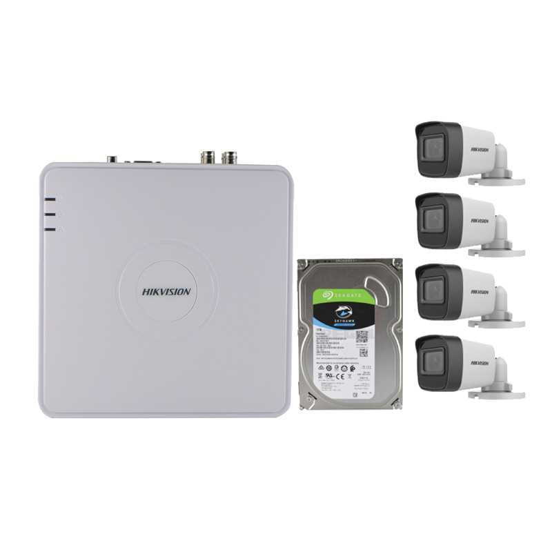 Hikvision 4-camera HD-TVI base kit (SP150-5)